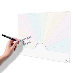 NWT MC SQUARES Reusable Wall Calendar 16x12 Whiteboard